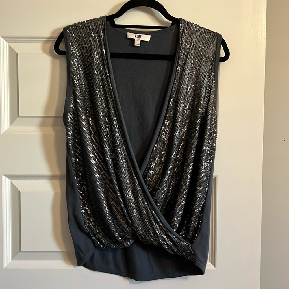 E3 Sequined Top